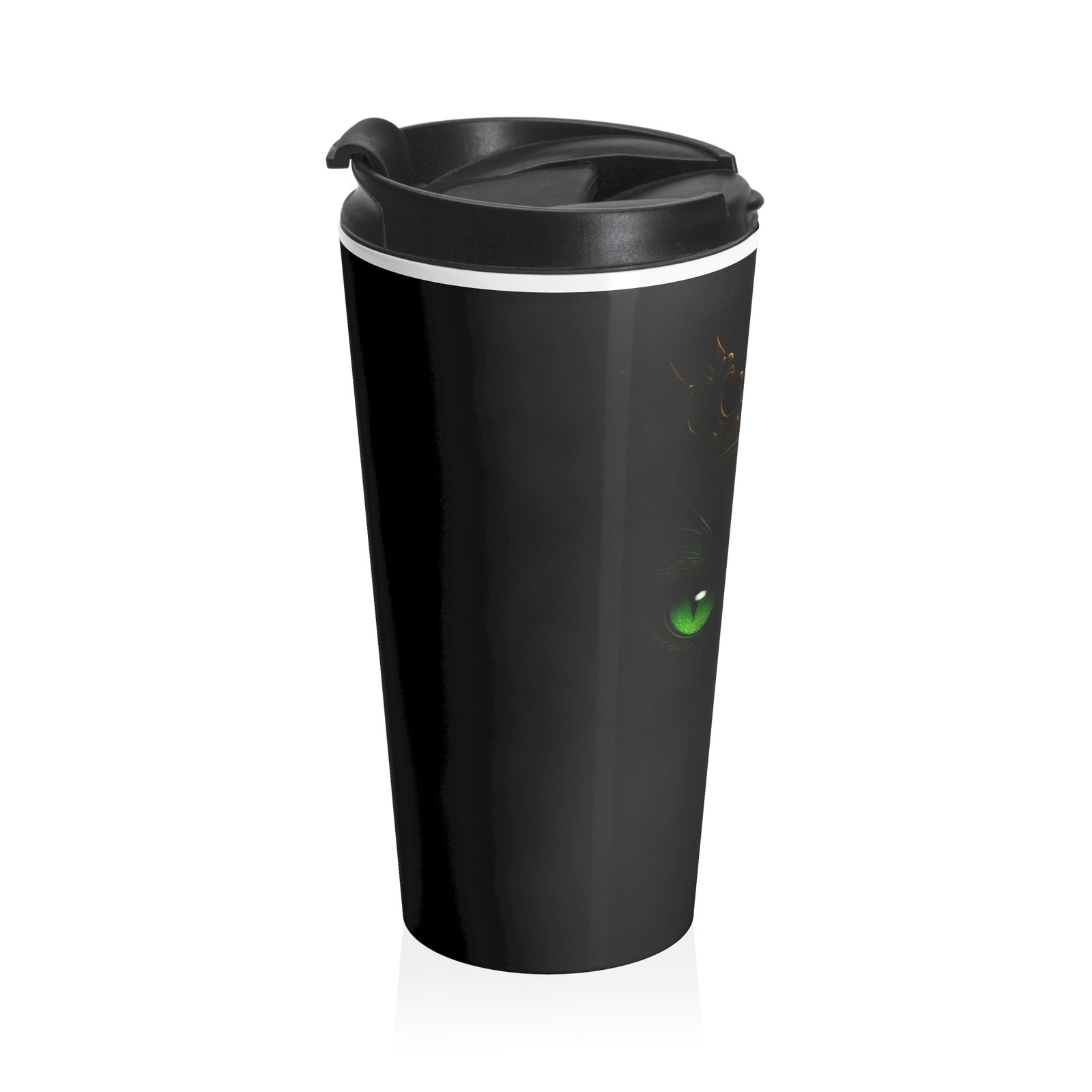 King Cat Stainless Steel Travel Mug , Insulated Coffee Tumbler - Image 3