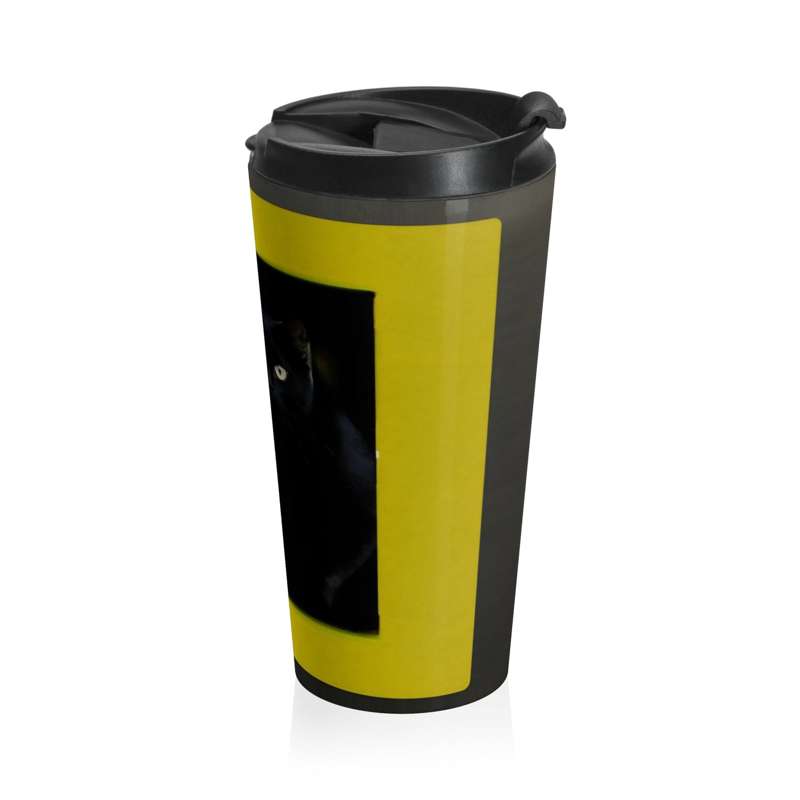King Cat Stainless Steel Travel Mug , Insulated Coffee Tumbler - Image 4